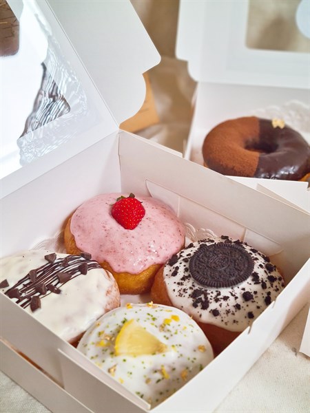 Combo Filled Donuts (4 bánh) (hộp)