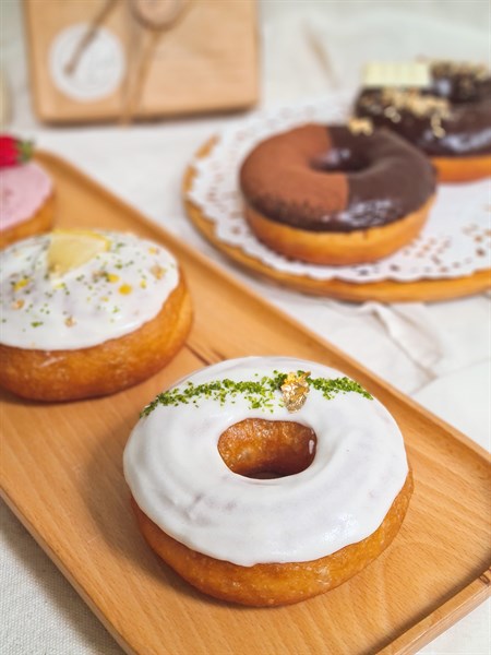 Donut Vanilla glazed (cái)
