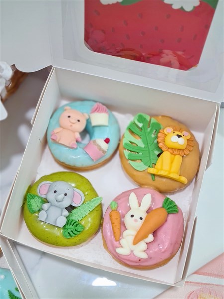 Zoo Donut Set (set)