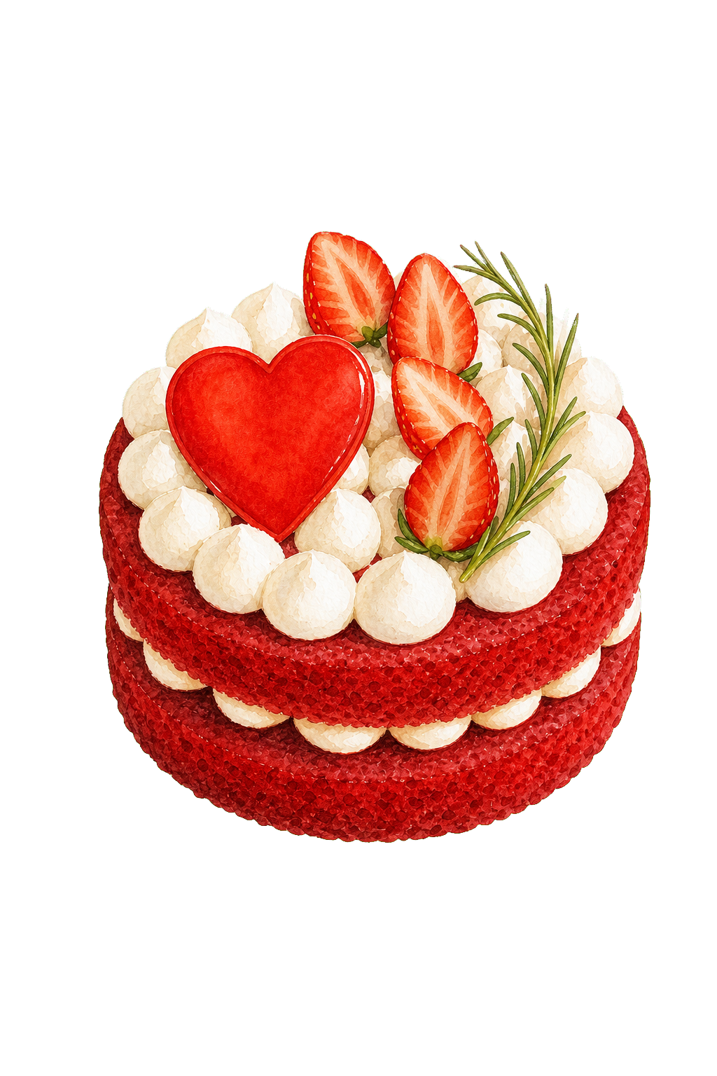 Торт Red Velvet 14cm (2 слоя) (шт.)