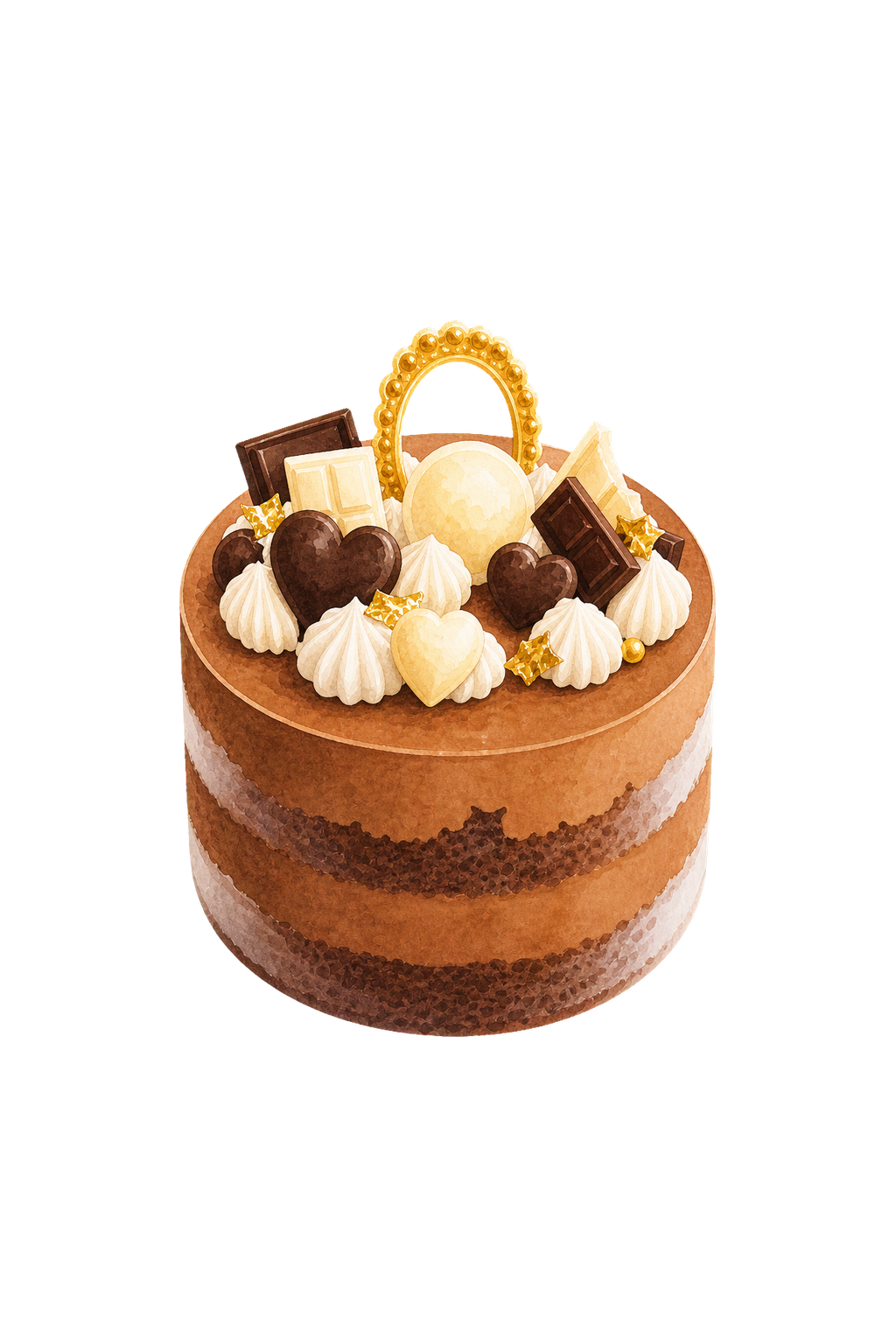 Торт Triple Chocolate 14cm (шт.)
